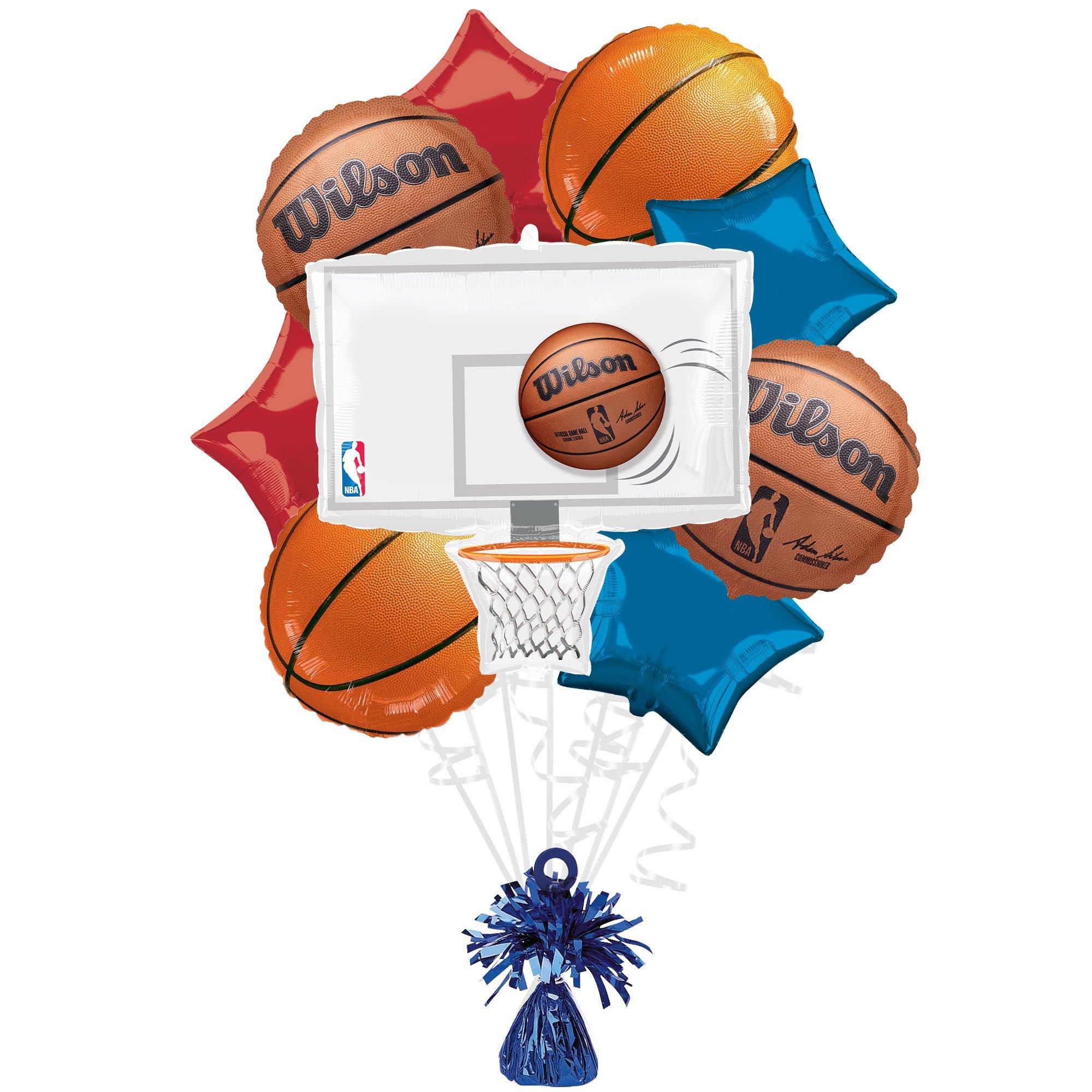 Wilson Basketball Foil Balloon Bouquet